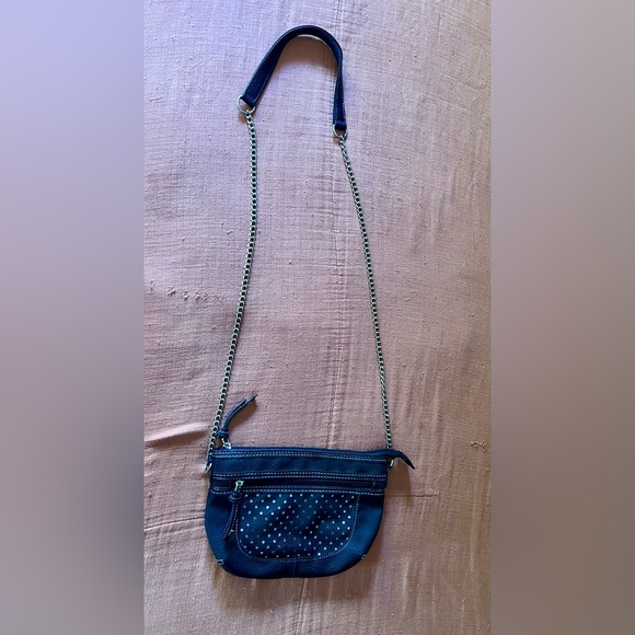 Dream Outloud By Selena Gomez, Chain Purse, Faux Leather with cutouts - Picture 1 of 6